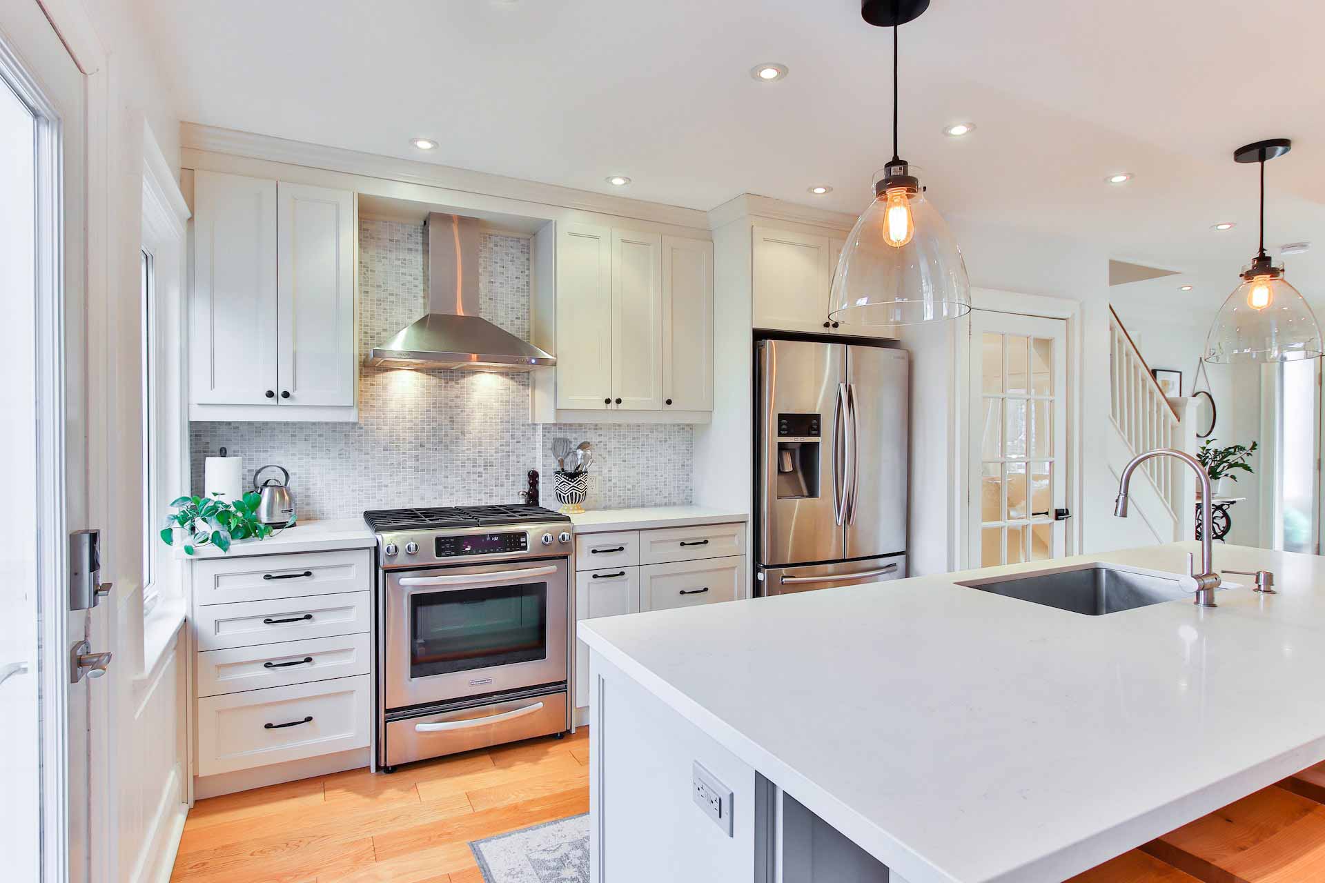 Clean, modern kitchen